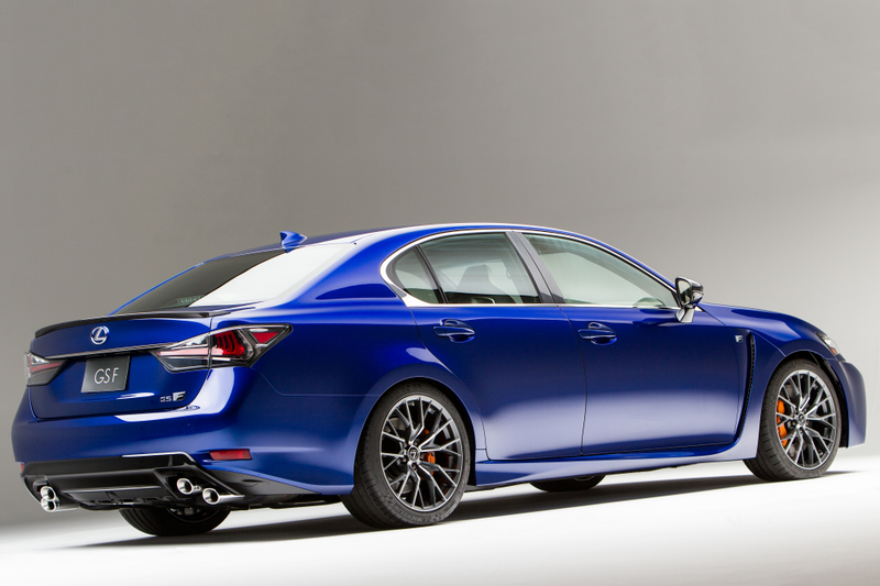 Illustration for article titled 2016 Lexus GS F gets 467-hp V8